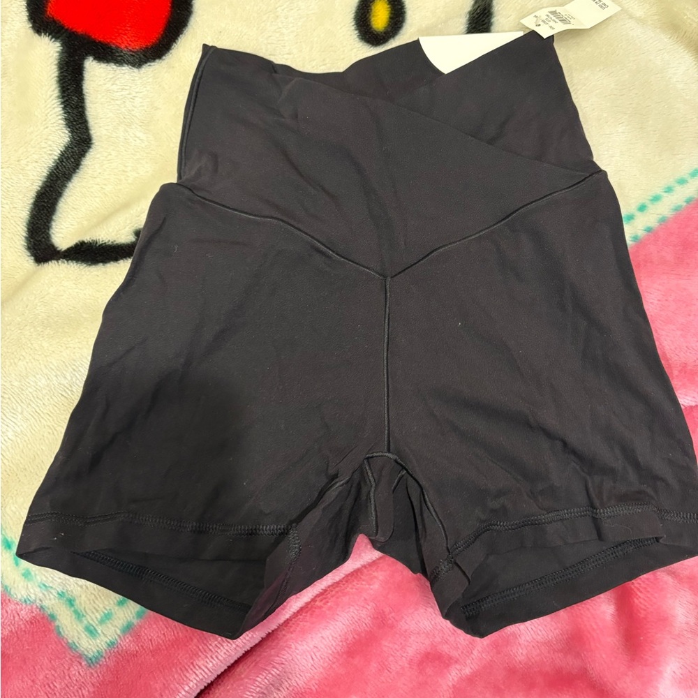 Aerie high rise cross over spanx.